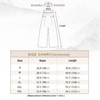 Dames Zachte Viscose Broek | Elegante Hoge Taille Wijde Pijpen Casual Pants 4