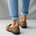 Dames Zwarte Leer Loafers | Elegante Slanke Casual Schoenen voor Elke Gelegenheid 4