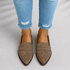 Dames Zwarte Leer Loafers | Elegante Slanke Casual Schoenen voor Elke Gelegenheid 5