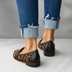 Dames Zwarte Leer Loafers | Elegante Slanke Casual Schoenen voor Elke Gelegenheid 6