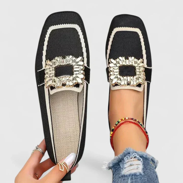 Dames Zwarte Loafers | Comfortabele Orthopedische Schoenen voor Dagelijks Gebruik 1