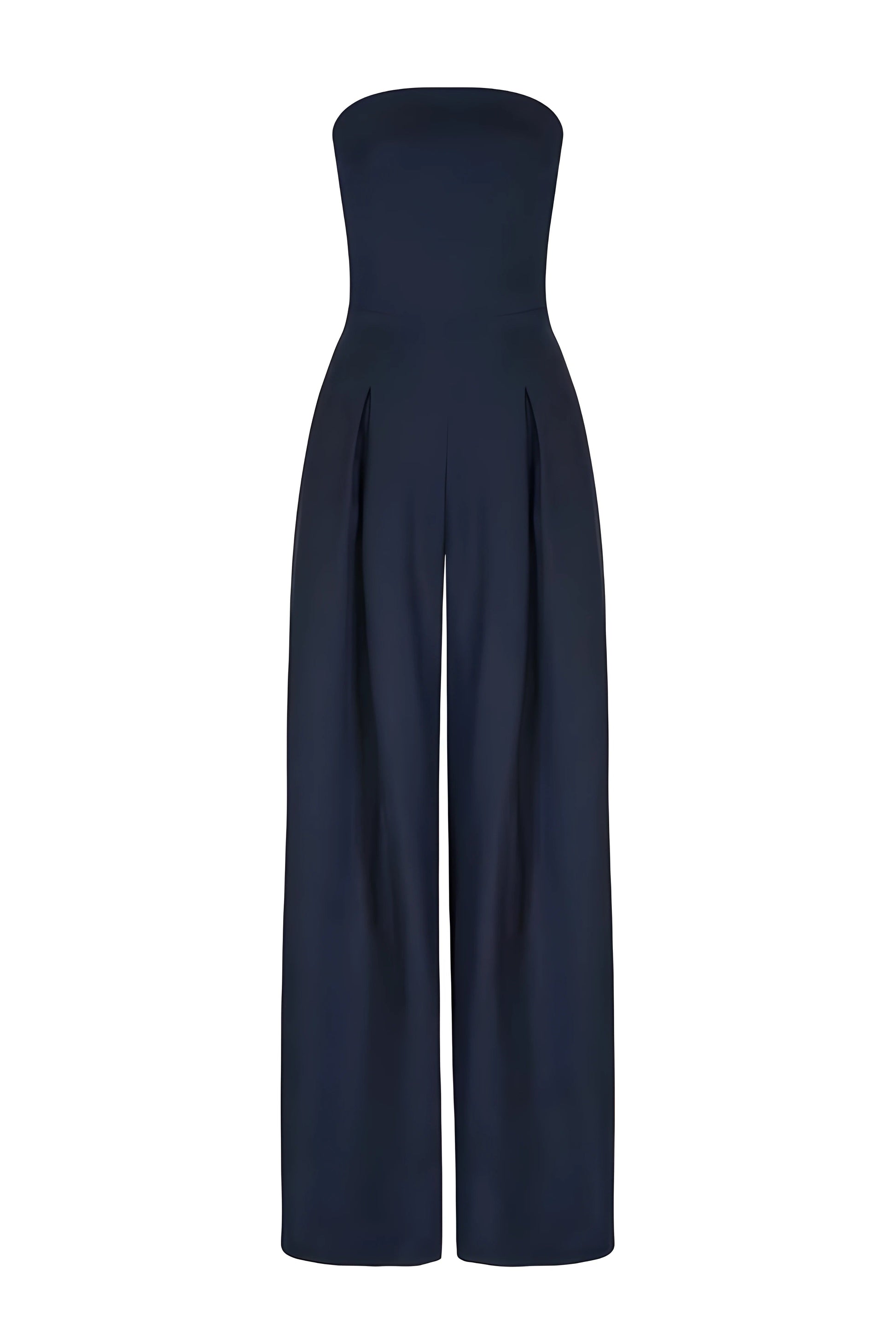 Dames Zwarte Strapless Jumpsuit | Feestelijke Corset Look Avondkleding 4