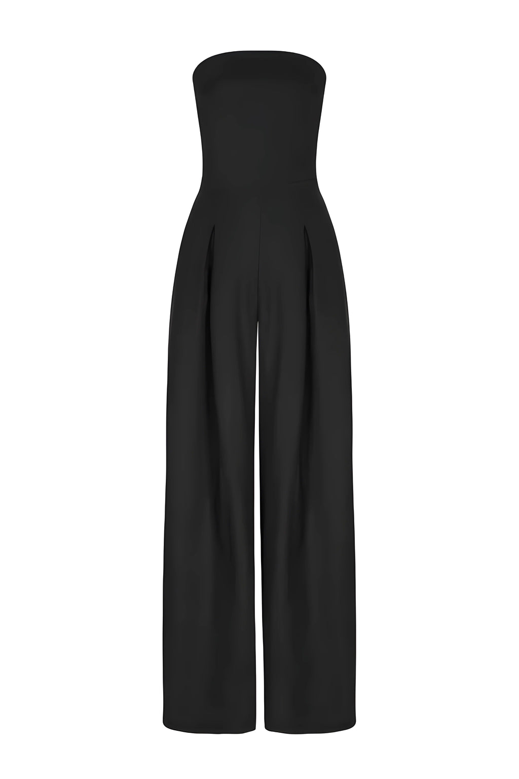 Dames Zwarte Strapless Jumpsuit | Feestelijke Corset Look Avondkleding 6