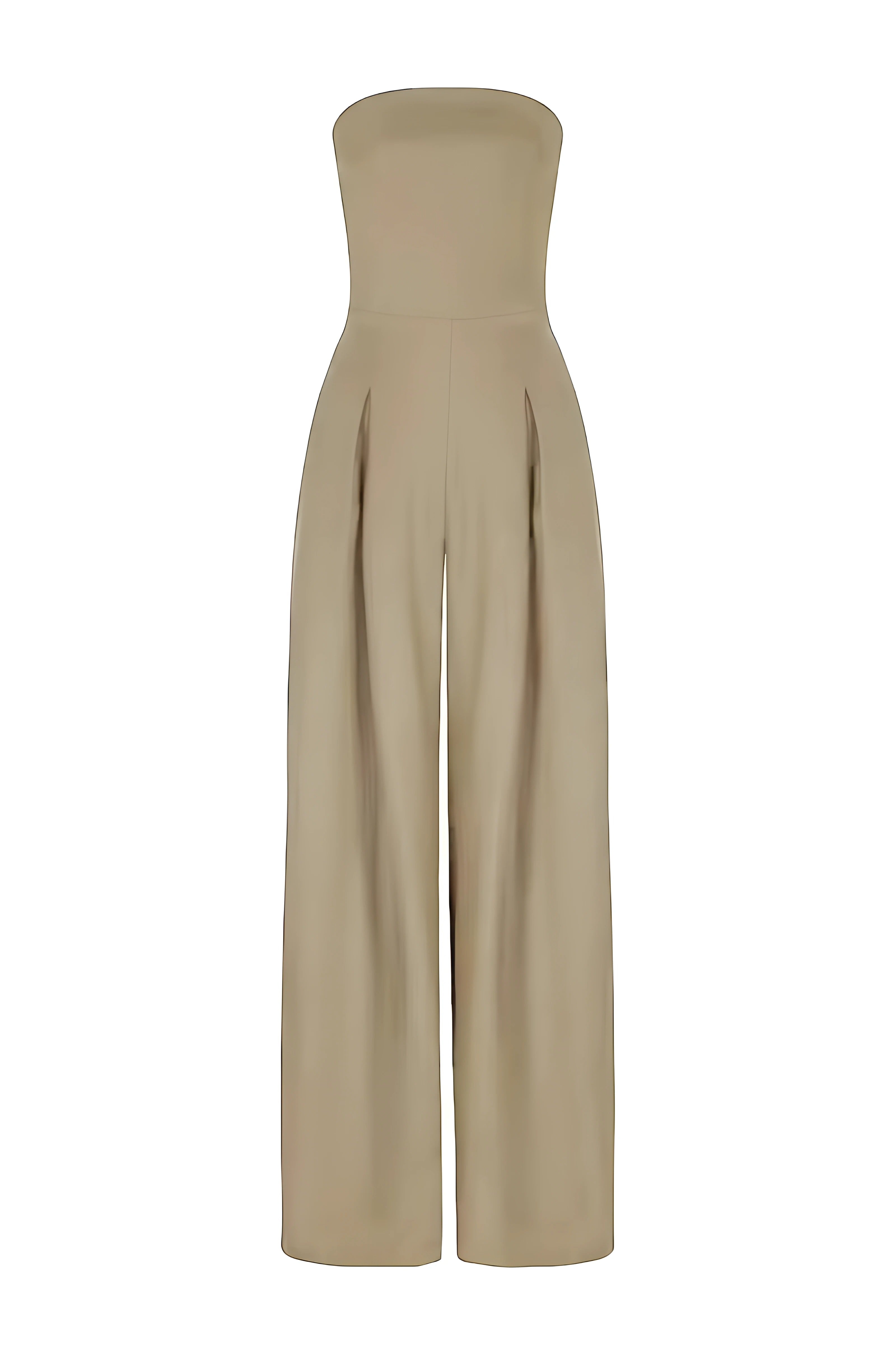 Dames Zwarte Strapless Jumpsuit | Feestelijke Corset Look Avondkleding 7