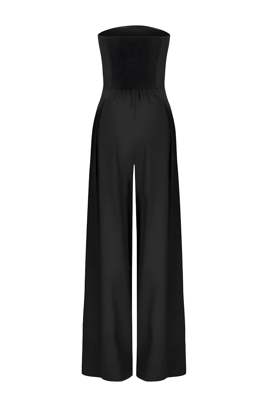 Dames Zwarte Strapless Jumpsuit | Feestelijke Corset Look Avondkleding 8