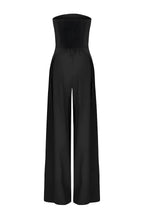 Dames Zwarte Strapless Jumpsuit | Feestelijke Corset Look Avondkleding 8