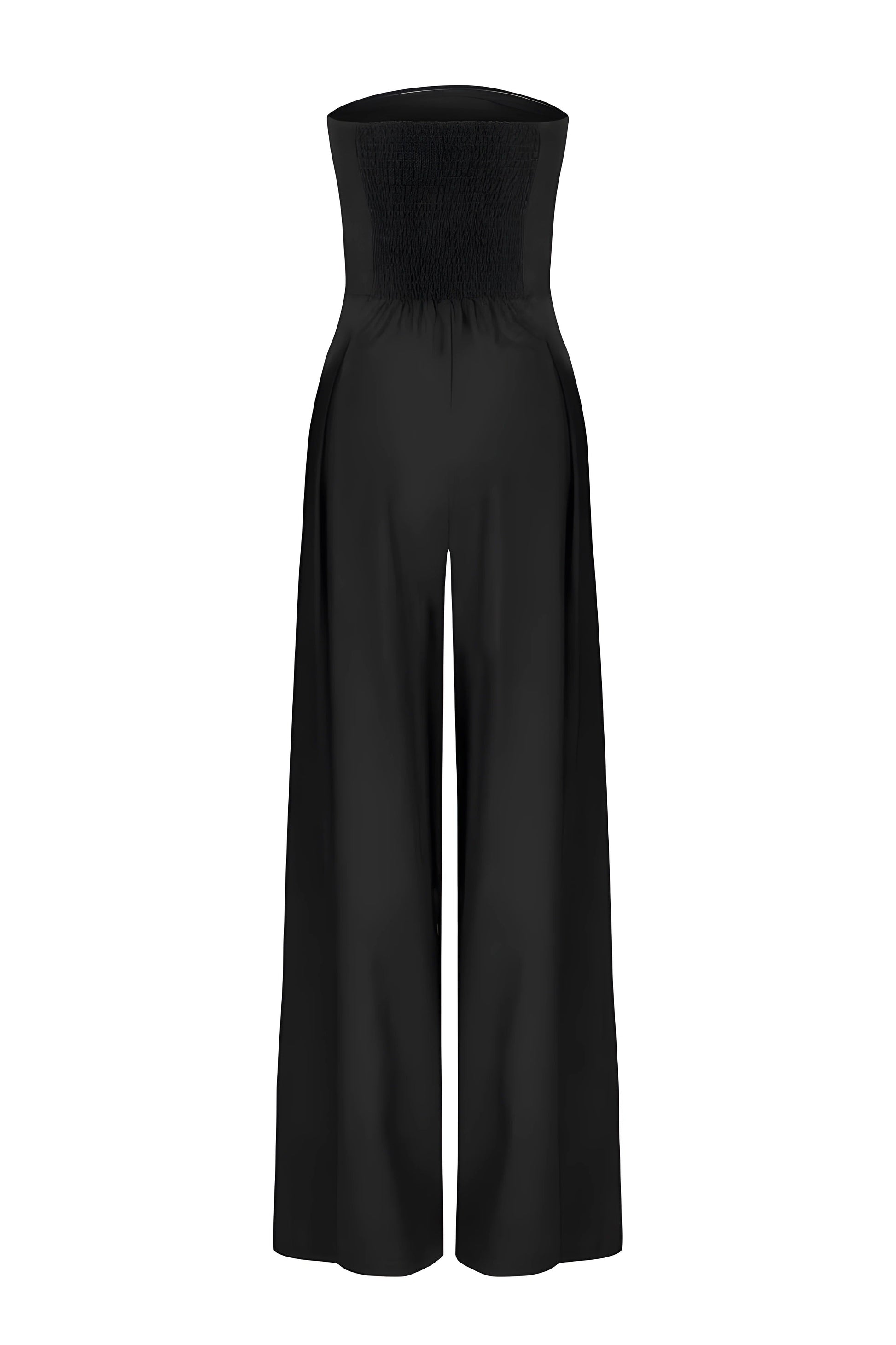 Dames Zwarte Strapless Jumpsuit | Feestelijke Corset Look Avondkleding 8
