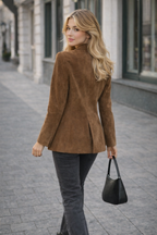 Livia | Dames Suède Blazer