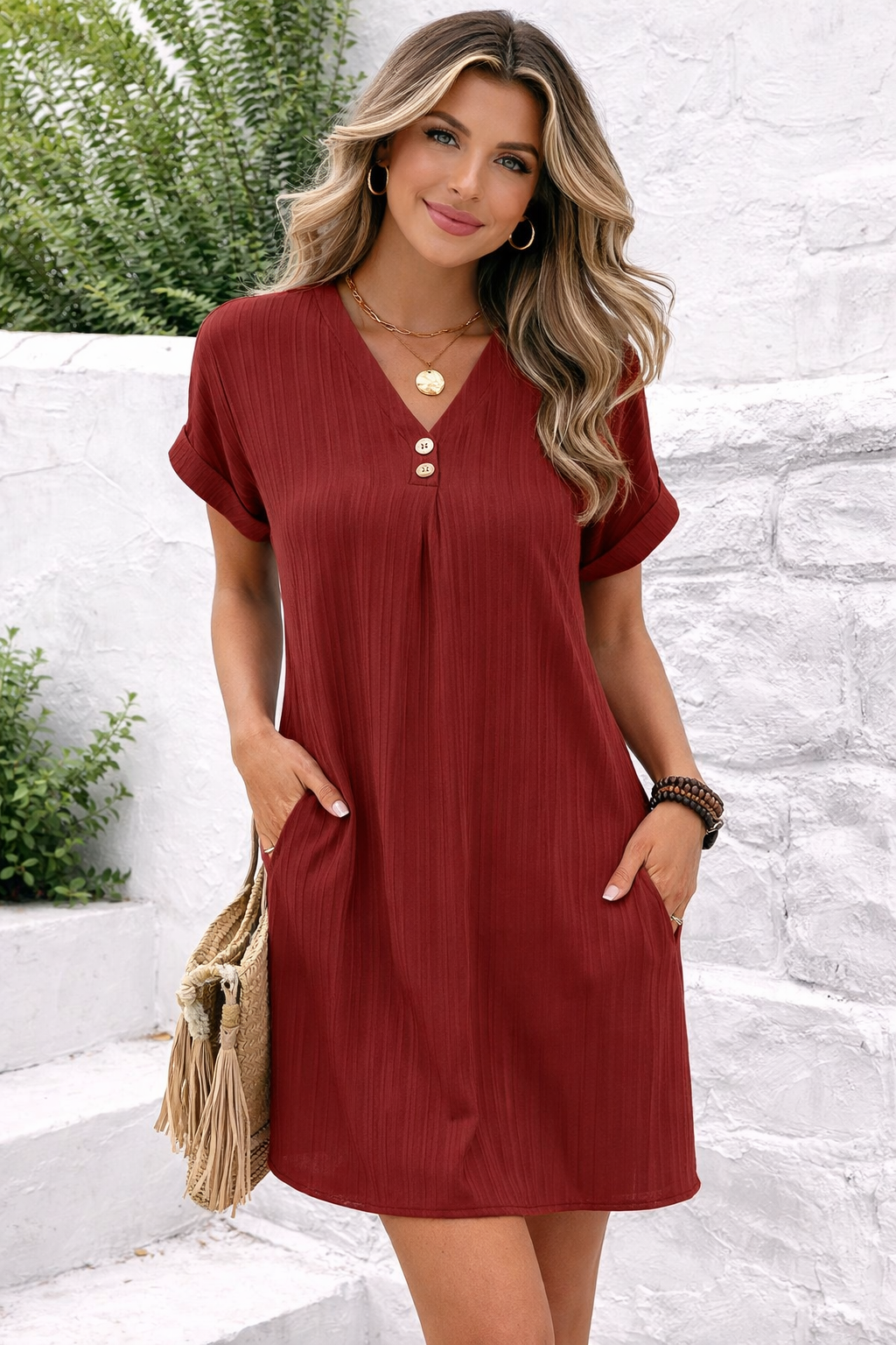 Luchtige Zomerjurk Dames | Stijlvolle Comfort Jurk voor Warme Dagen