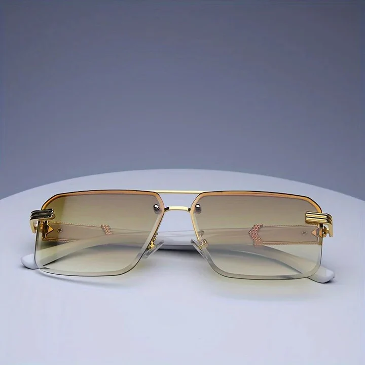 Unisex Gepolariseerde Zonnebril | Modern Randloos Design | Stijlvol en Lichtgewicht Zonnebescherming 6