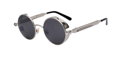Unisex Lichtgewicht Koper Zonnebril | Retro Vintage Steampunk Design 7