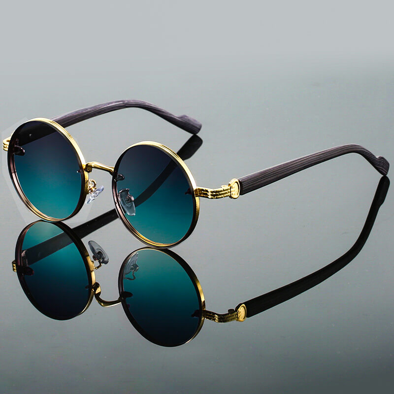 Unisex Premium Metaal Zonnebril | Stijlvol Lichtgewicht Design met UV400 Bescherming 0