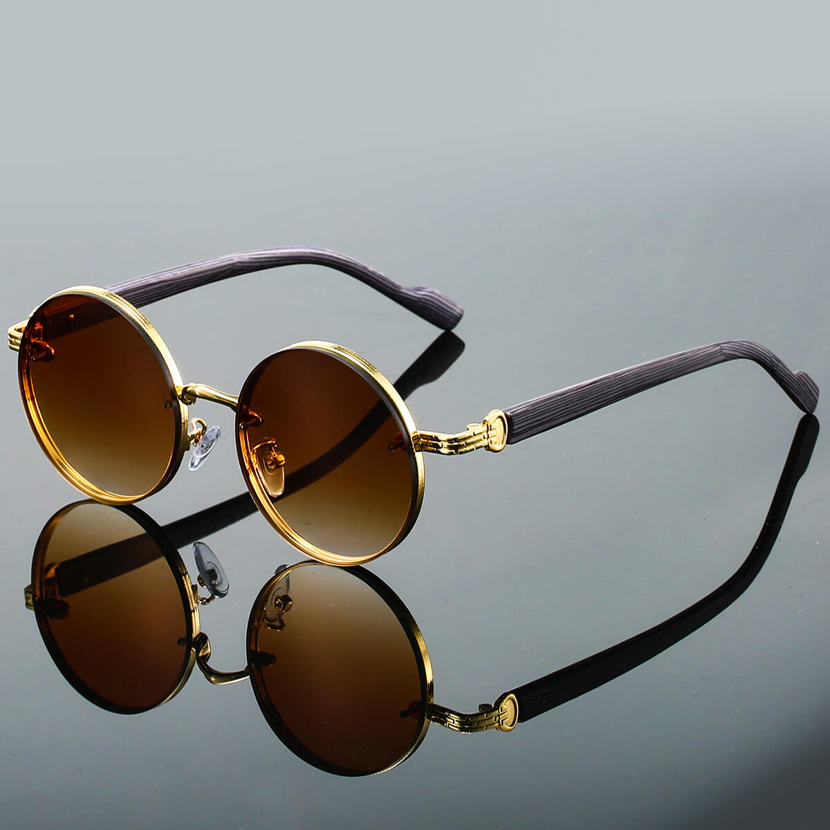 Unisex Premium Metaal Zonnebril | Stijlvol Lichtgewicht Design met UV400 Bescherming 3