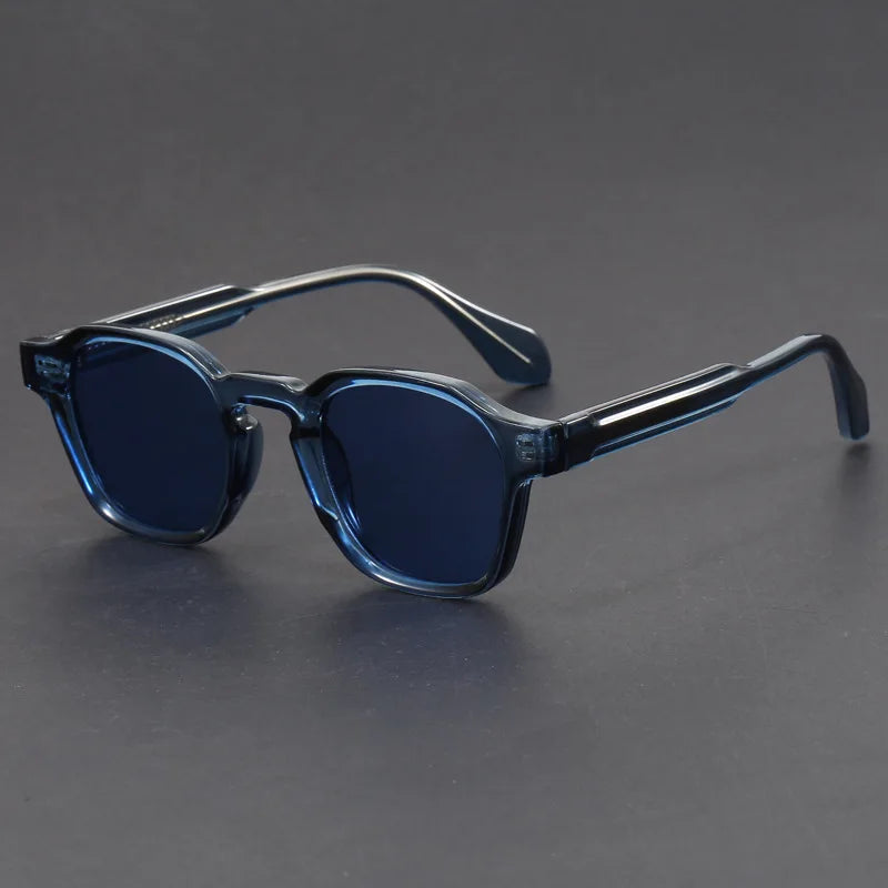 Unisex Vintage Polycarbonaat Zonnebril | Stevig en Comfortabel Ontwerp met UV-Bescherming 3