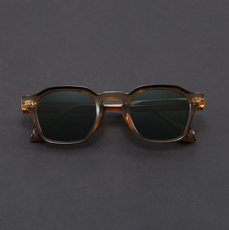 Unisex Vintage Polycarbonaat Zonnebril | Stevig en Comfortabel Ontwerp met UV-Bescherming 5