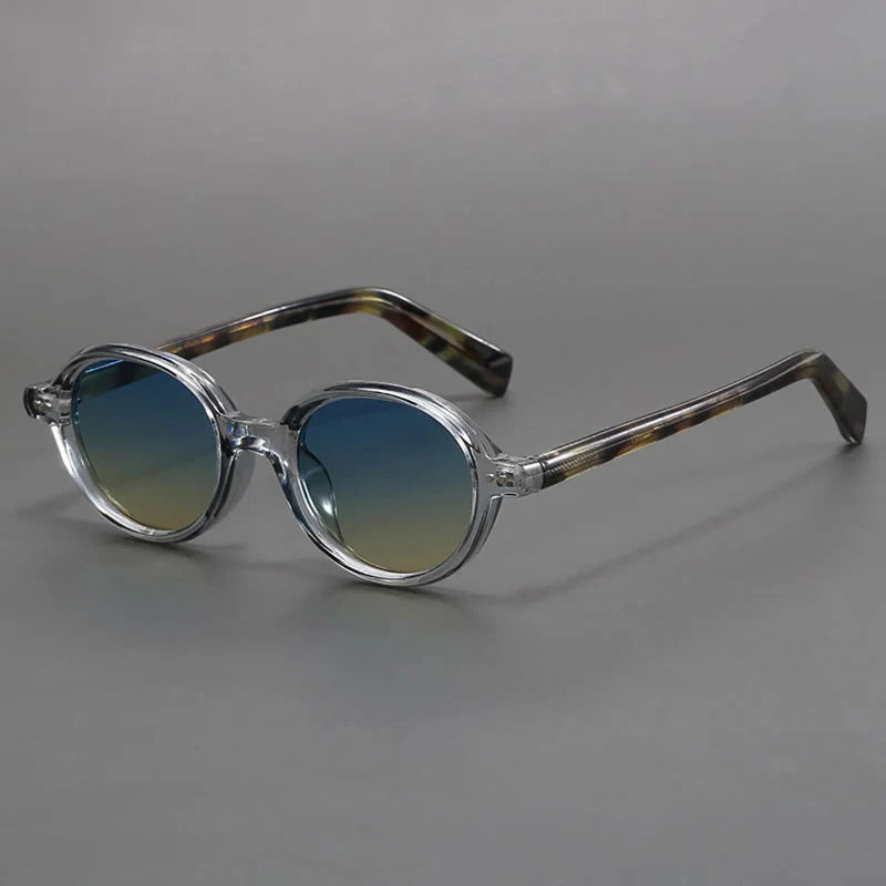 Unisex Vintage TR90 Zonnebril | Tijdloos Comfortabele Retro Zonnebrillen met Gepolariseerde Lenzen 0
