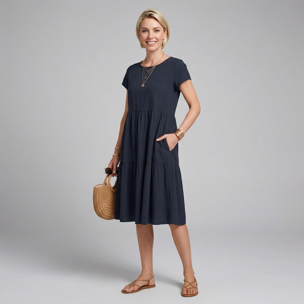 Robin | Casual jurk met zakken