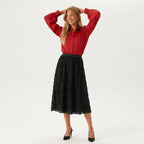 Professional e-commerce product photography, edit the provided images. You are given 4 images: image 1 = product reference, image 2 = product reference, image 3 = product reference, image 4 = product reference. Use the product images (images 1, 2, 3, 4) as the product. Preserve the exact product shape, logo, colors, textures, and proportions. Do not alter, reshape, recolor, or add features to the product. full body shot, head to toe, complete figure visible. natural warm smile, approachable and friendly exp